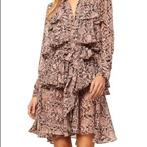 MISA Los Angeles Roberta Dress Snake Print